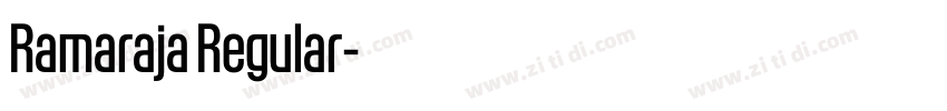 Ramaraja Regular字体转换 Ramaraja Regular字体转换